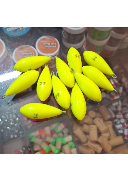 Surf Olta Kurşunu Sarı Uv Renkli 100GR 1 Adet