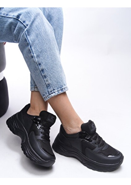 Kadın Sneaker Bej Vizon Koku ve Terleme Yapmayan İç Astar Düz Taban