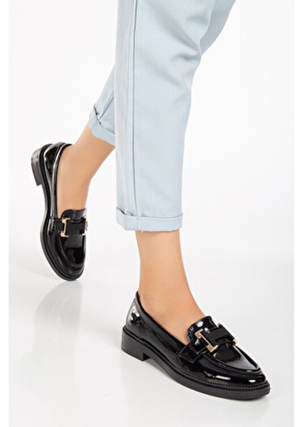 Kadın Deri Loafer Ortopedik Taban Şık Tasarım indirimleri