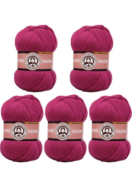 Ören Bayan Favori Örgü İpi - Mürdüm - 5'Li Paket - ( Renk Kodu : 103 ) fiyatları
