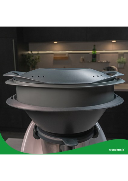 Wundermix Maxisteam Thermomix Mutfak Robotu Tm6 ve Tm5 Için Varoma Yükseltici modelleri