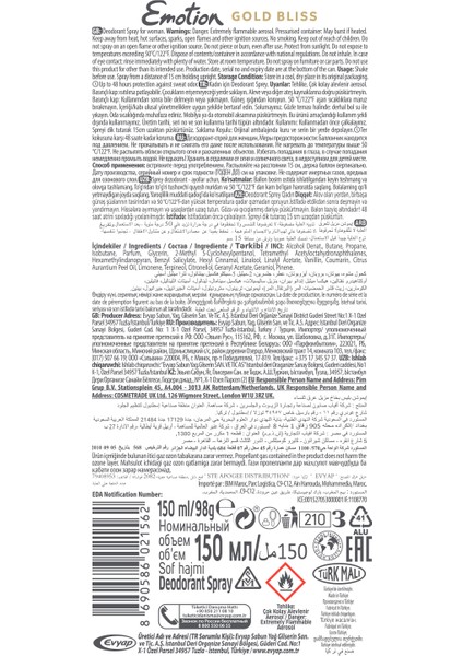 Gold Bliss Kadın Deodorant 4x150 Ml fiyatları