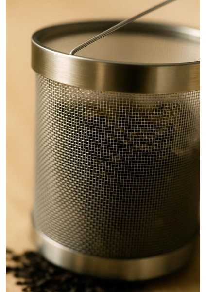 Akrilik Pembe Mini Pirinç Süzgeçi & Bakliyat Süzgeçi (3 Su Bardağı Ölçülü)