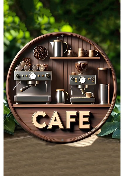 Dekoratif Ahşap Duvar Süsü – Cafe Tasarımı DT086 fiyatları