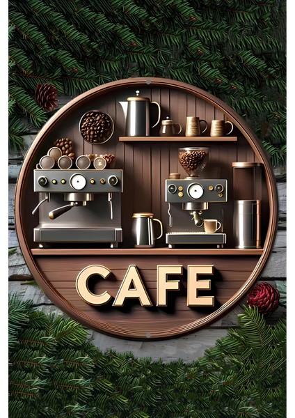 Dekoratif Ahşap Duvar Süsü – Cafe Tasarımı DT086 modelleri