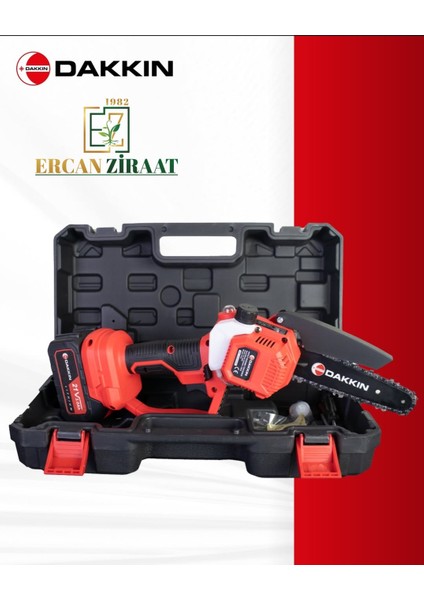 Dakkin DLJ Set 2 Adet Akü + Teleskopik Uzatma + Akülü Testere + Akülü Makas fırsatları