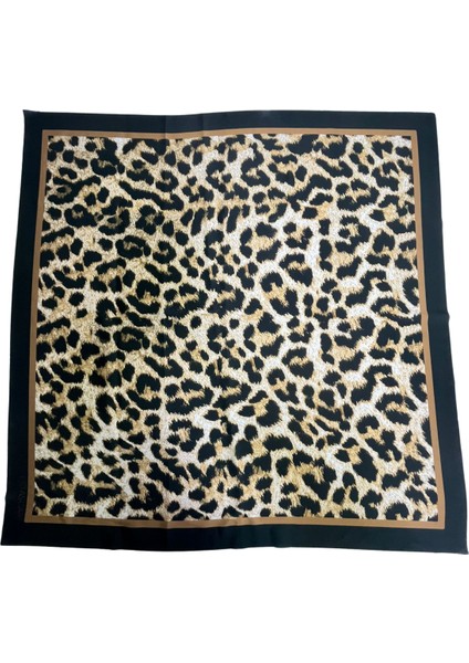 Desenli Fular Leopar Estacraft Şal Bandana 70X70CM fiyatları