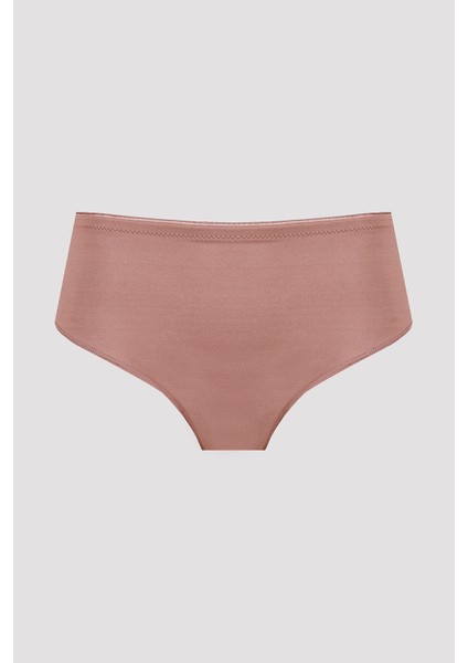 Koyu Kahve Barbara Yüksek Bel String Korse