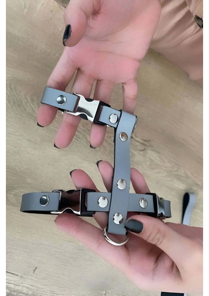 Kedi Harness Karanlıkta Yansıyan Göğüs ve Gezdirme Seti - NPC007 fırsatları