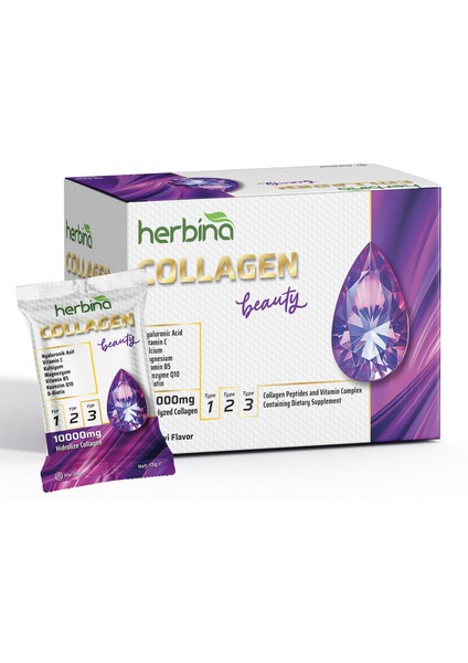 Collagen Tip 1-2-3 Karışımı 30 Şase Kivi Aromalı
