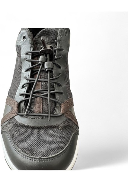 Akıllı Bağcık Sistemi-Yeni Dizayn, Pratik, Dayanıklı ve Konforlu-Siyah