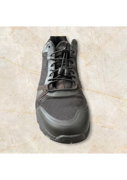 Akıllı Bağcık Sistemi-Yeni Dizayn, Pratik, Dayanıklı ve Konforlu-Siyah