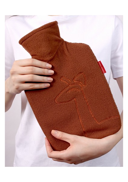 Germany Sıcak Su Torbası Desenli Kılıflı Kahverengi fırsatları