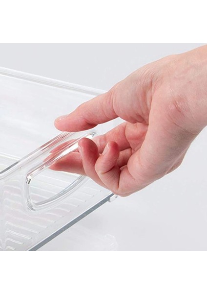 4pcs Plastik Mutfak Kiler Dolabı Buzdolabı Veya Dondurucu Yiyecek Veya Atıştırmalıklar Için Kulplu Yiyecek Depolama Kutuları (Yurt Dışından) fiyatları