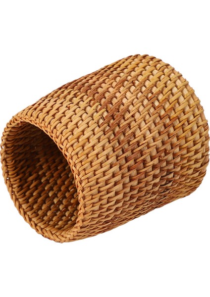 2x Rattan Çubukları Tüp Kürek Kaşıkları Kova Akşam Yemeği Bıçakları Çatallar Sofra Takımları Ev Depolama Sepetleri Organizatör B (Yurt Dışından) fırsatları
