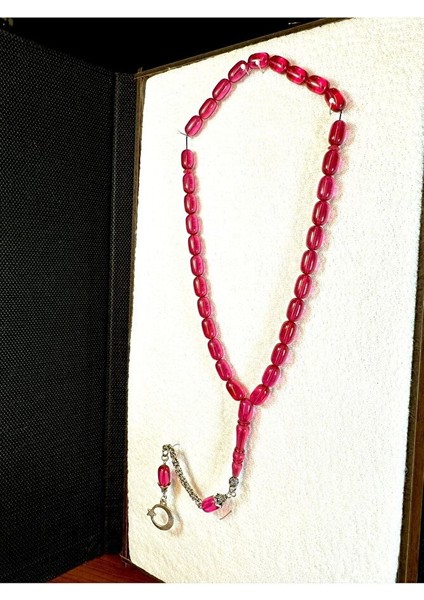 Blok Zar Tesbih Pembe Renkli Kapsül Kesim T-183 fırsatları