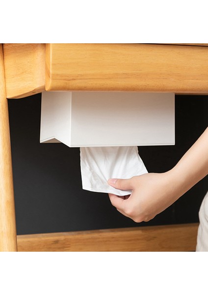 2x Mutfak Doku Kutusu Kapak Kağıt Havlular Için Peçete Tutucusu Peçeteler Için Kutu Doku Dispenser Duvara Monte Konteyner Beyaz (Yurt Dışından) fırsatları
