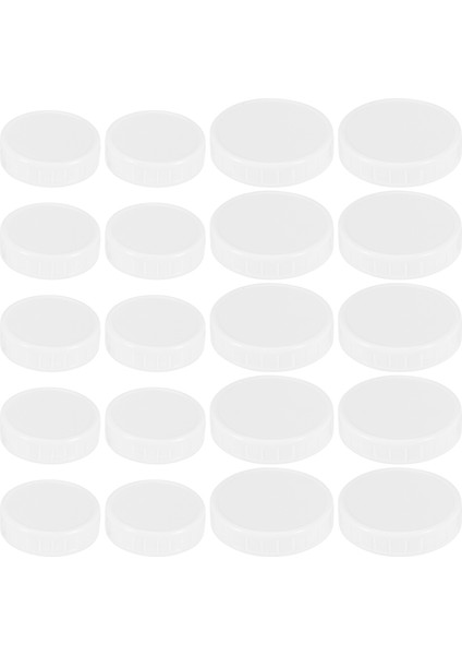 20PCS Plastik Depolama Kapakları 70MM/86MM Standart Normal Ağız Kavanoz Şişesi Için Yüzük (Yurt Dışından)