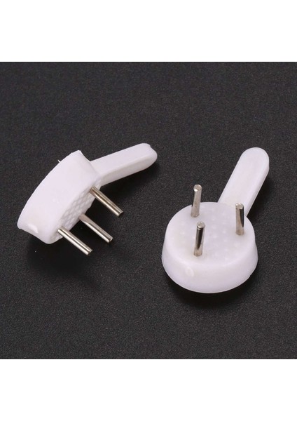 40 Pcs Plastik Ağır Duvar Resim Çerçeve Kancalar Askılar 3 Pimli Küçük Beyaz (Yurt Dışından) indirimleri