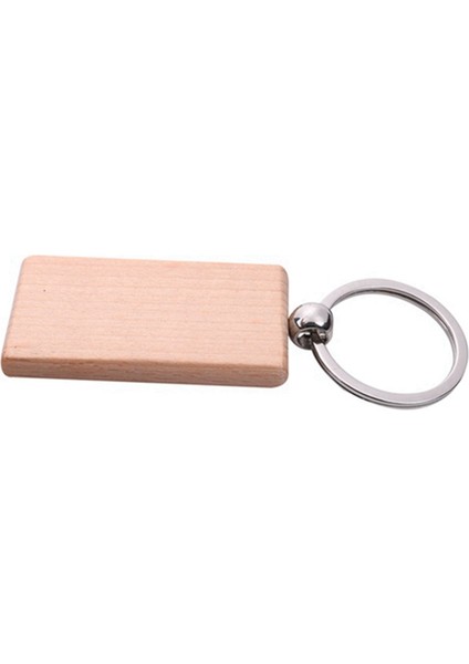 80PCS Boş Dikdörtgen Ahşap Anahtar Ahşap Ahşap Anahtar Zincirleri Anahtar Etiketler Dıy Leri Gazlaştırabilir (Yurt Dışından) fırsatları