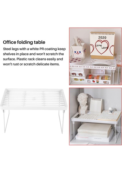 Istifleme Dolabı Raf Raf Çelik Metal Bacak - Dolap Tabak Tabak Sayaç ve Kiler Organizatör Organizasyonu - Mutfak (Yurt Dışından) fiyatları