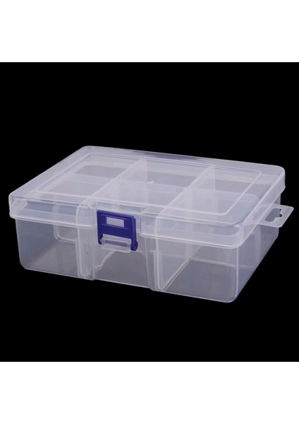 2x 6 Çıkarılabilir Plastik Saklama Kutusu Takı/küpe/araçlar Konteyner Organizatör (Yurt Dışından) fiyatları
