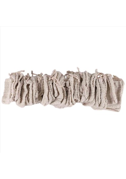 Duş Banyo Sisal Sabun Çantası Doğal Sisal Sabun Torbası Eksfoliye Edici Sabun Tasarrufu Torbası Tutucu 50PCS (Yurt Dışından) modelleri