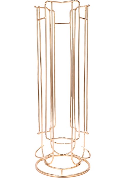 Oasıswj Metal Kahve Pod Tutucu Demir Krom Kaplama Stand Kahve Kapsülü Depolama Rafı 18 Adet Için Dolce Gusto Kapsül (Yurt Dışından)