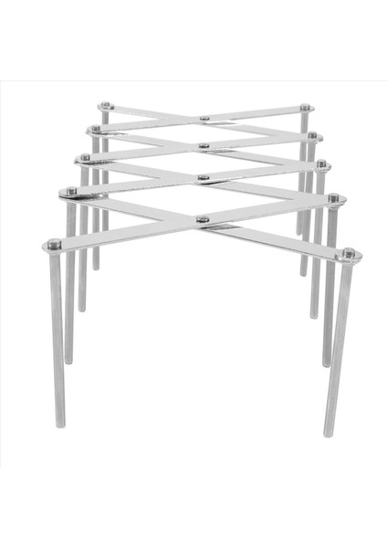 Mutfak Organizatör Pot Kapak Raf Paslanmaz Çelik Kaşık Plaka Tutucu Raf Pişirme Tabağı Tepsisi Stand Depolama 1 Pcs (Yurt Dışından) fırsatları