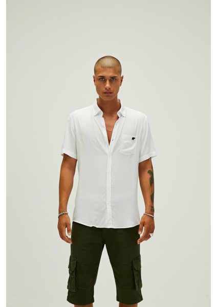 FRANK SHIRT KAHVERENGİ Erkek T-Shirt 22.01.30.001-C04