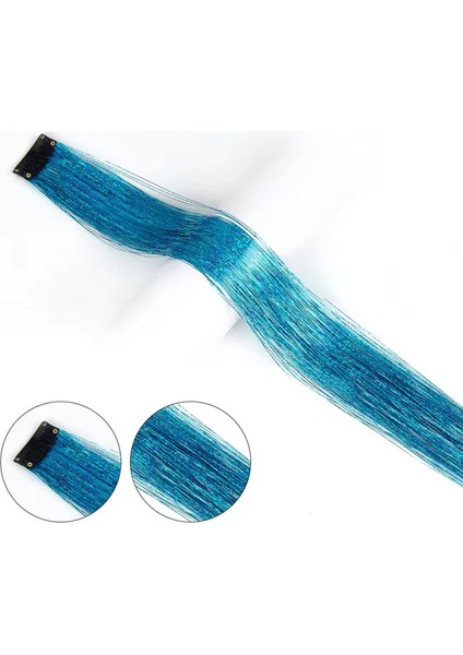Klipsli Hair Tinsel Saç Simi - HTK12