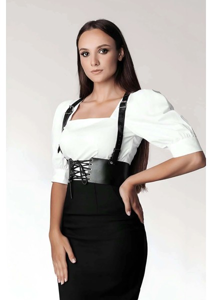 T-Shirt, Elbise Üzeri Şık Deri Kemer - APFT822 fiyatları