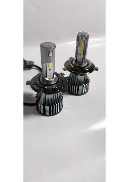 Mono LED Xenon Far Ampulu 12V-24V LED Headlight Şimşek Etkili Xenon LED