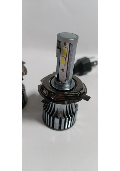 Mono LED Xenon Far Ampulu 12V-24V LED Headlight Şimşek Etkili Xenon LED