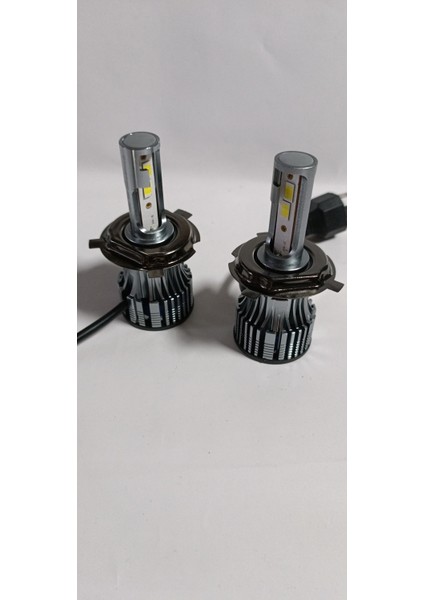 Mono LED Xenon Far Ampulu 12V-24V LED Headlight Şimşek Etkili Xenon LED