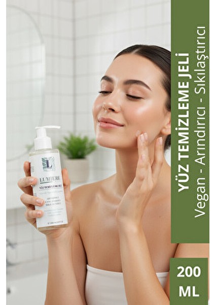 Yüz Yıkama Jeli Dengeleyici Etkiyle Tüm Cilt Tiplerine Uygun 200 ml Vegan İçerik fırsatları