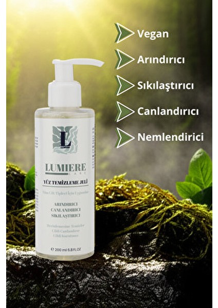 Yüz Yıkama Jeli Dengeleyici Etkiyle Tüm Cilt Tiplerine Uygun 200 ml Vegan İçerik