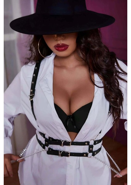 Deri Bel ve Omuz Kemer - APFT815 fiyatları