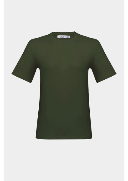 Premium Pamuklu Oversize Bisiklet Yaka Kısa Kol Tişört