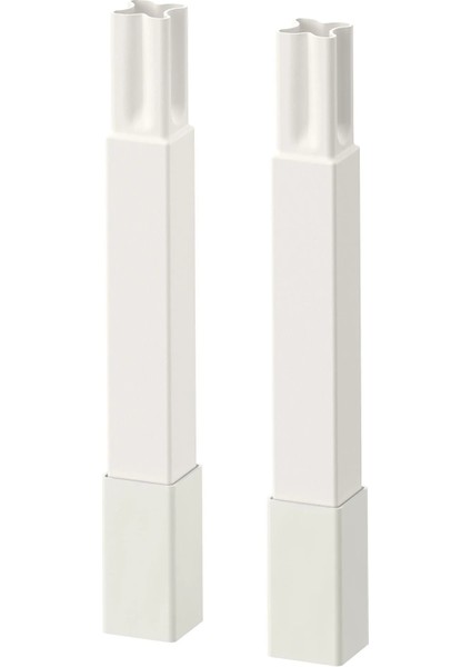 Enhet Ayak Beyaz 12,5 cm Açık Raf Ünitesi Için