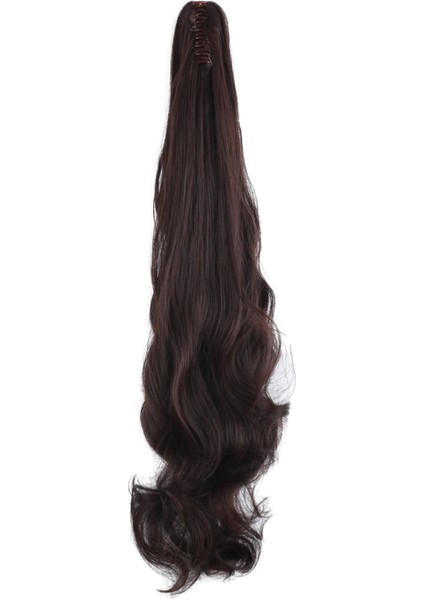 Tokalı Dalgalı At Kuyruğu - Koyu Kahve fırsatları