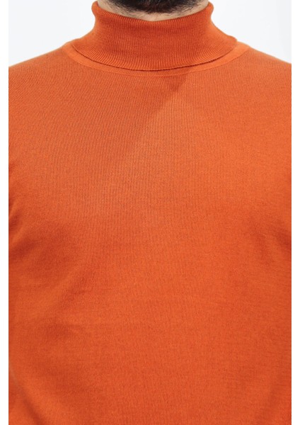 Tam Balıkçı Kiremit Triko Kazak indirimleri