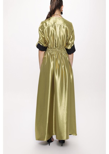 Altın Beli lastikli anvelop kapama elbise 94211 fırsatları