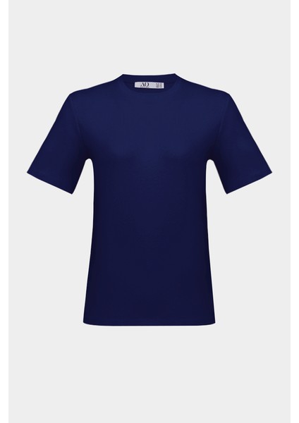 Premium Pamuklu Oversize Bisiklet Yaka Kısa Kol Tişört