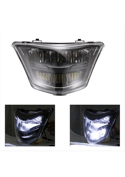 Yamaha LC135 V1 135GP Kafa Işığı LED 12V 35W Spoiler Maske Lens Kapağı Kir Bisikletleri (Yurt Dışından) fırsatları
