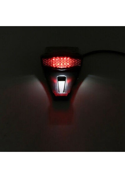 2x Motosiklet Arka Çamurluk Fren Kuyruğu Işık Plaka Lambaları Kir Bisiklet (Yurt Dışından) indirimleri