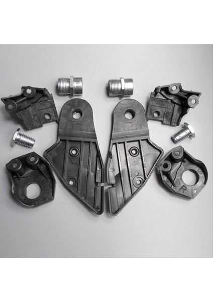 1paır Farlıght Backet Montaj Kapları Mercedes-Benz C Sınıfı 203 W204 C160 C180 C200 2008-2014 Sabit Pençe Braketi (Yurt Dışından) modelleri