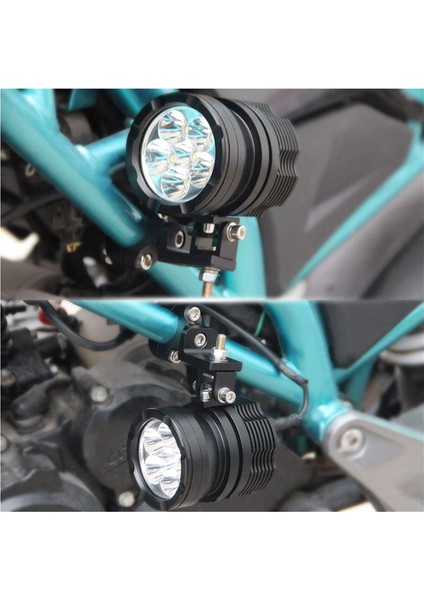 2x Evrensel Gideri 22 25MM 7/8 Inç Motosiklet Far Braketi Spot Tüp Kelepçesi Cafe Racer Chopper TG81 (Yurt Dışından) fırsatları