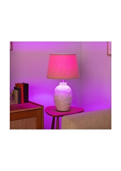 Akıllı Ampul 9W E-27 Duy Tipi RGB Işık Renk Seçenekleriyle Enerji Tasarruflu