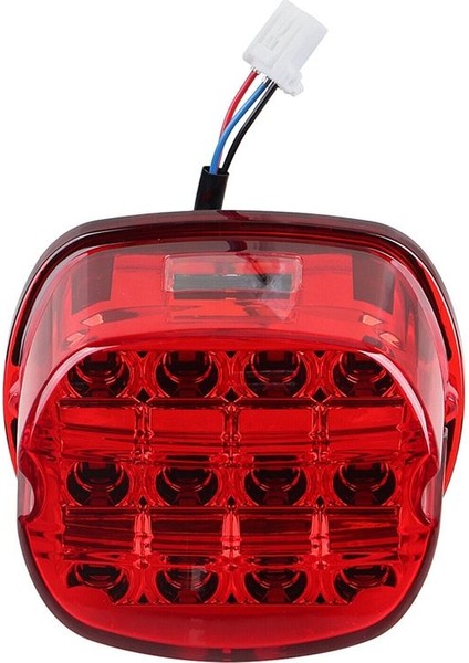 Red Lens LED Fren Kuyruk Işığı Harley Electra Glide Fatboy Ultra Limited Dyna (Yurt Dışından) fiyatları